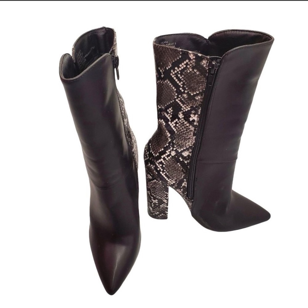 Salara Snake Embossed Boot